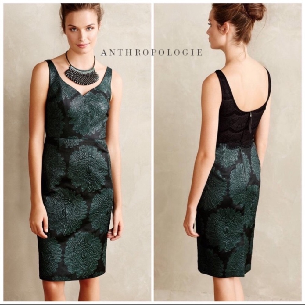 Anthropologie Leifsdottir Hidden Blooms Dress